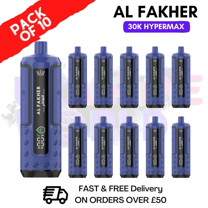 Blueberry Gum AL Fakher 30K Kits Box Of 10