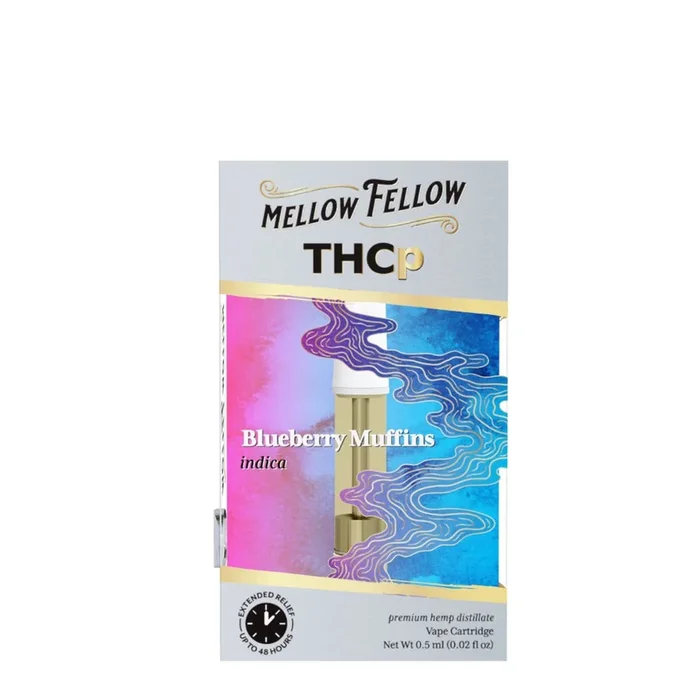 Blueberry Muffins – Mellow Fellow THC-P Cart 0.5G