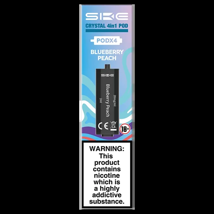 Blueberry Peach SKE Crystal 4in1 Pods