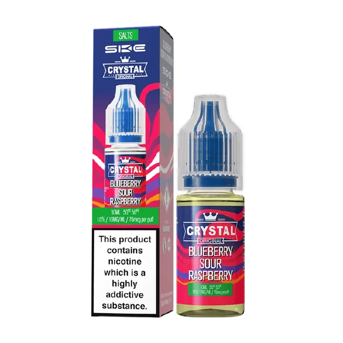 Blueberry Sour Raspberry Crystal Vape Juice by SKE
