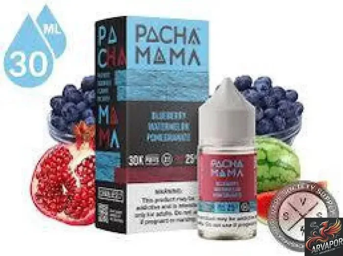 Blueberry Watermelon Pomegranate – Pachamama Plus+ Salt 30mL