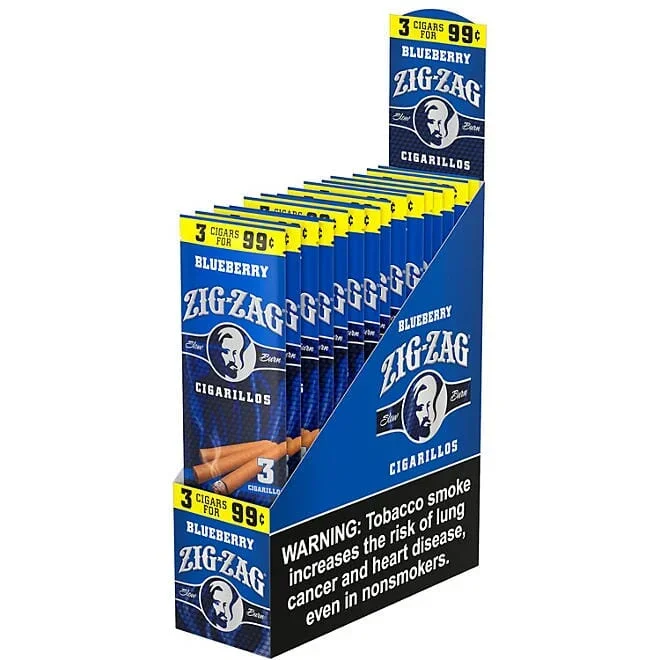 Blueberry Zig Zag Cigarillos