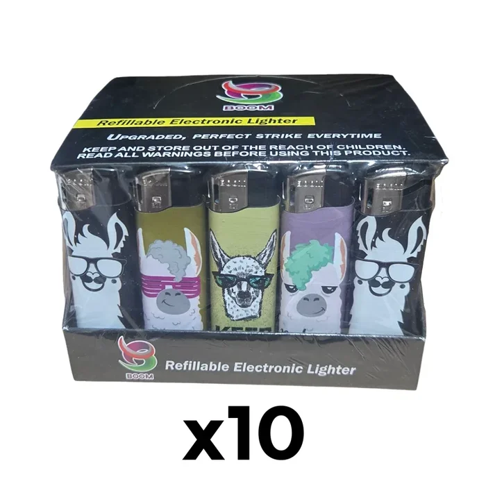 Boom Gas Lighters – Cool (50 Pack) – 10 Boxes