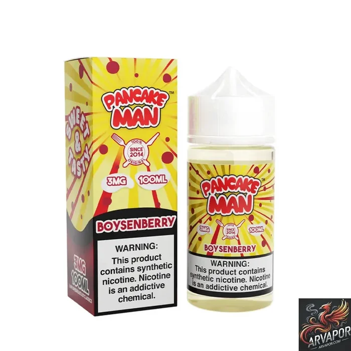 Boysenberry – Pancake Man By Vape Breakfast Classics Syn Nic 100mL