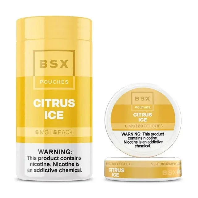 BSX NICOTINE POUCHES – CITRUS ICE