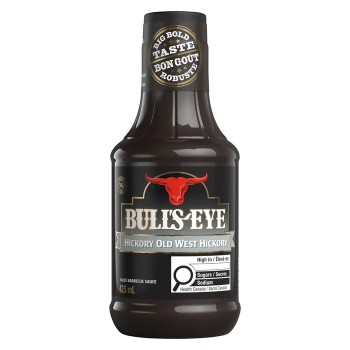 Bull’s-Eye Barbecue Sauce Old West Hickory, 425 ml