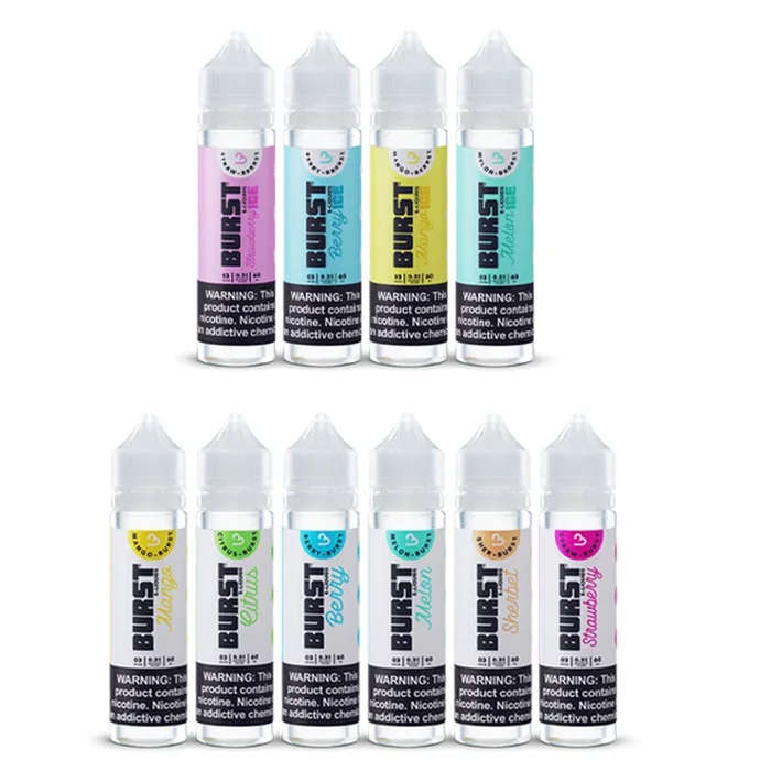 Burst Series E-Liquid 60mL (Freebase)