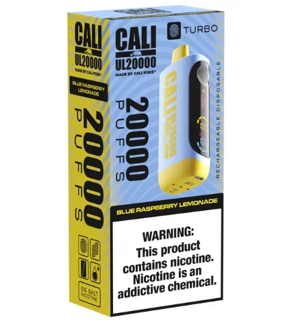 Cali UL20000 Disposable [20,000 puffs] – Blue Raspberry Lemonade