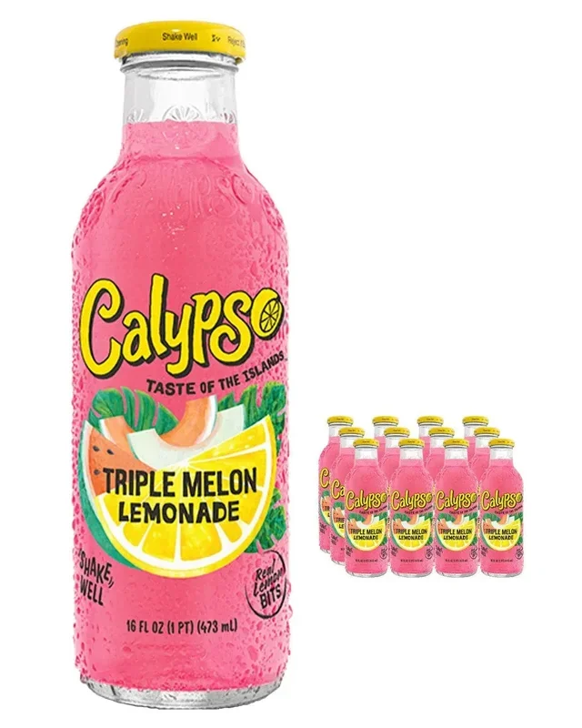 Calypso Triple Melon Lemonade Multipack, 12 x 591 ml