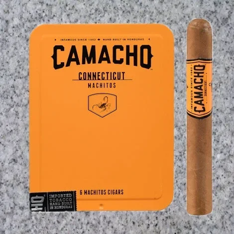 Camacho: MACHITOS CONNECTICUT ORANGE – Tin of 6
