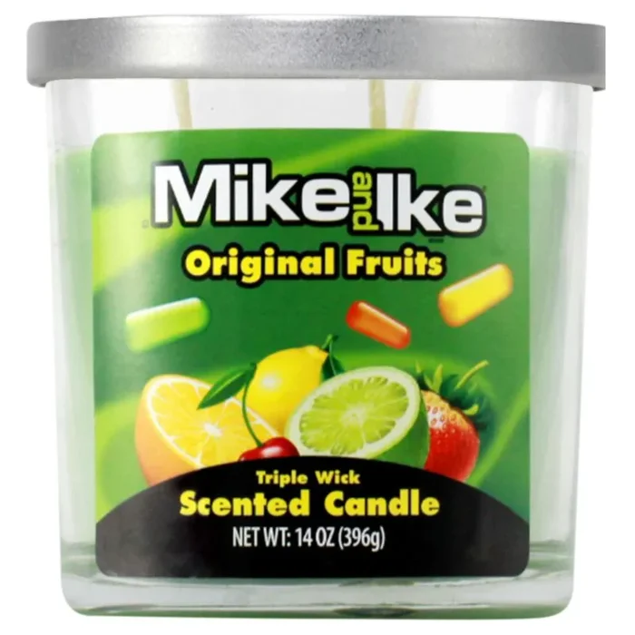 Candle Mike & Ike Original Fruits – Available in 3oz and 14oz