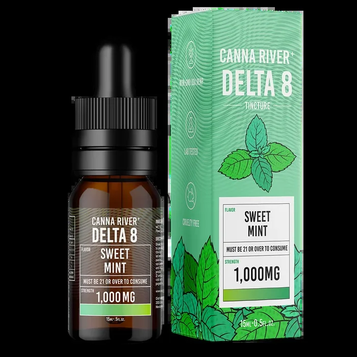 Canna River – D8 Tincture – Sweet Mint – 15mL