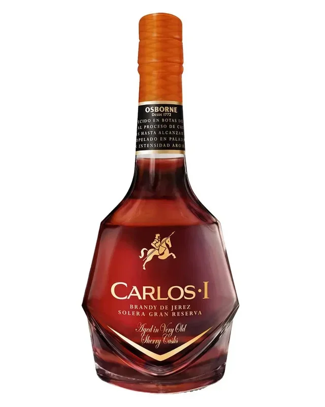 Carlos I Solera Gran Reserva Brandy de Jerez Miniature, 5 cl