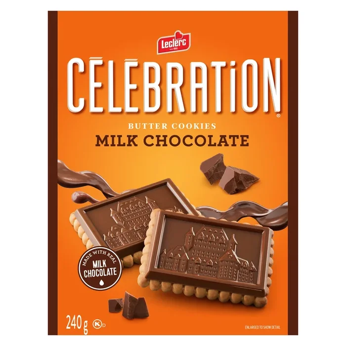 Celebration Milk Chocolate Butter Cookies – 240g