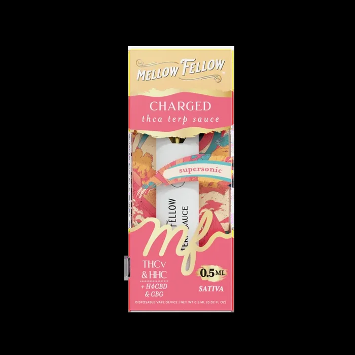 Charged Blend 0.5ml Terp Sauce Disposable Vape – Supersonic (Sativa)