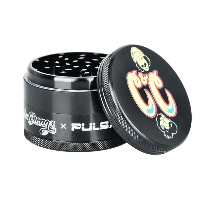 Cheech & Chong’s x Pulsar Black Metal Grinder