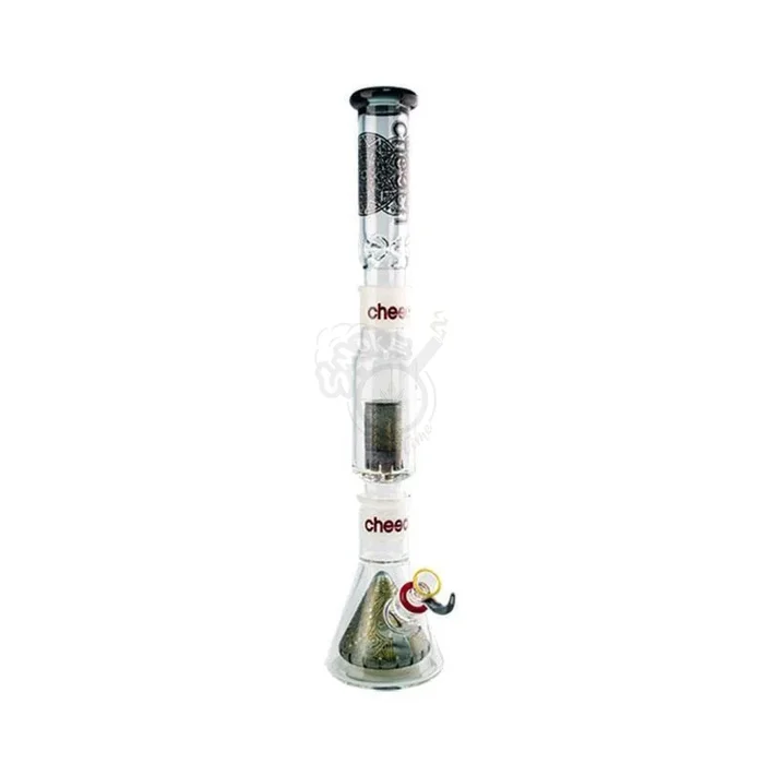 Cheech Build-A-Bong Set Beaker 23 ” Tall 3-piece Beaker-In-Beaker with Bowl (CHE-149)
