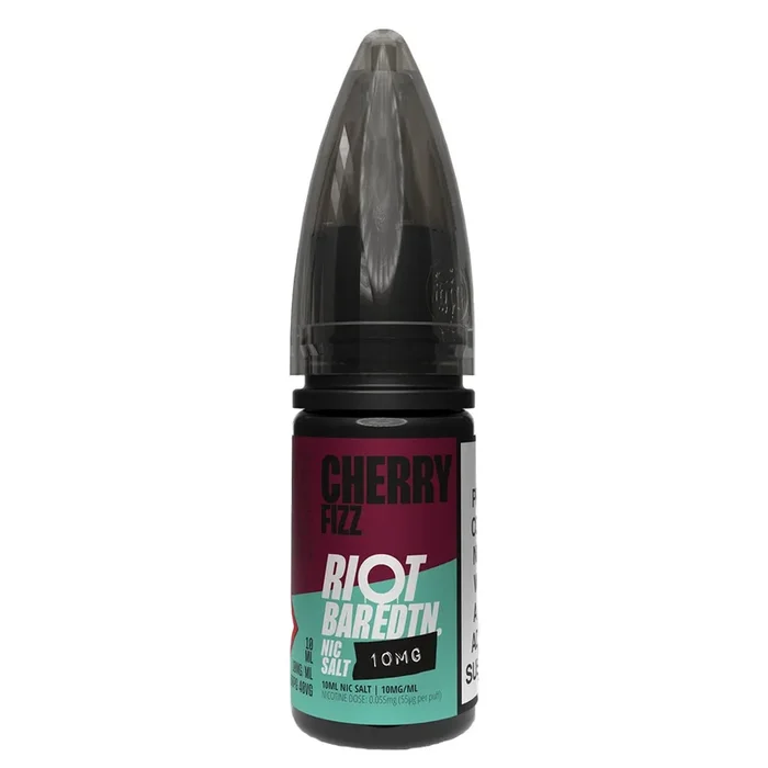 Cherry Fizz BAR EDTN 10ml Nic Salt By Riot Squad