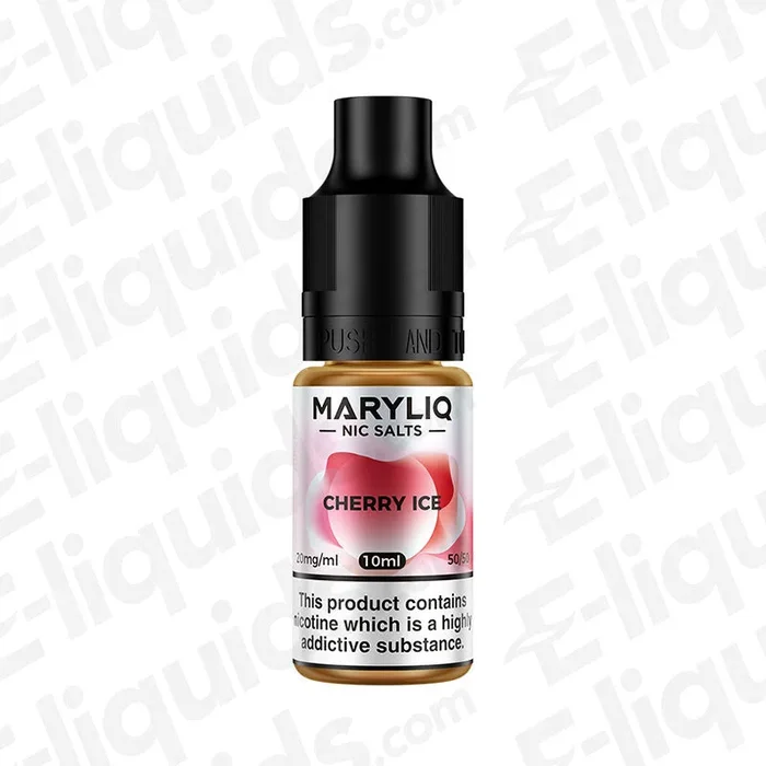 Cherry Ice Nic Salt Vape Juice by Maryliq