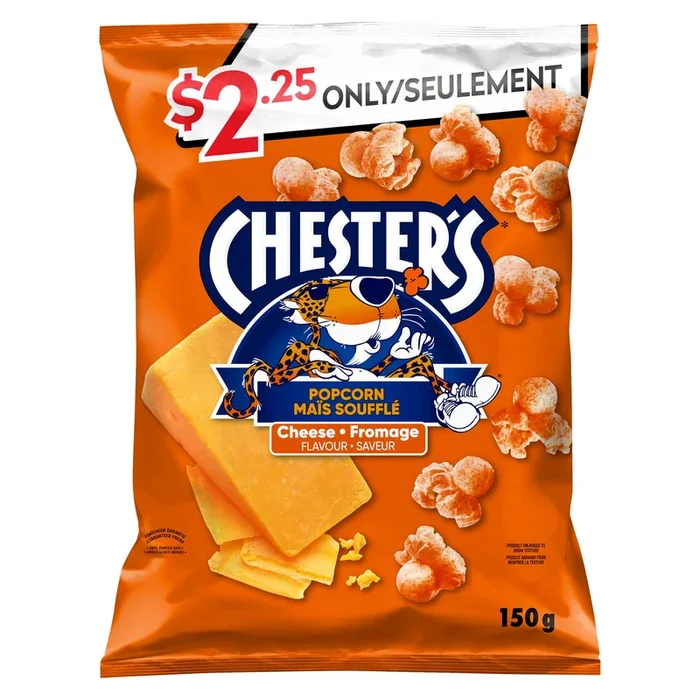 Chester’s Cheese Flavour Popcorn, 150-g