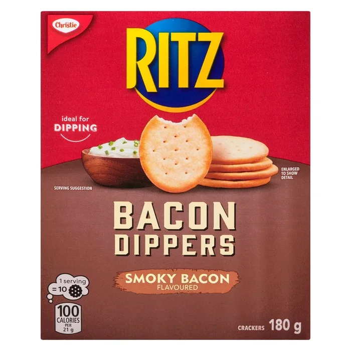 Christie Ritz Bacon Dippers Cracker, 180 g