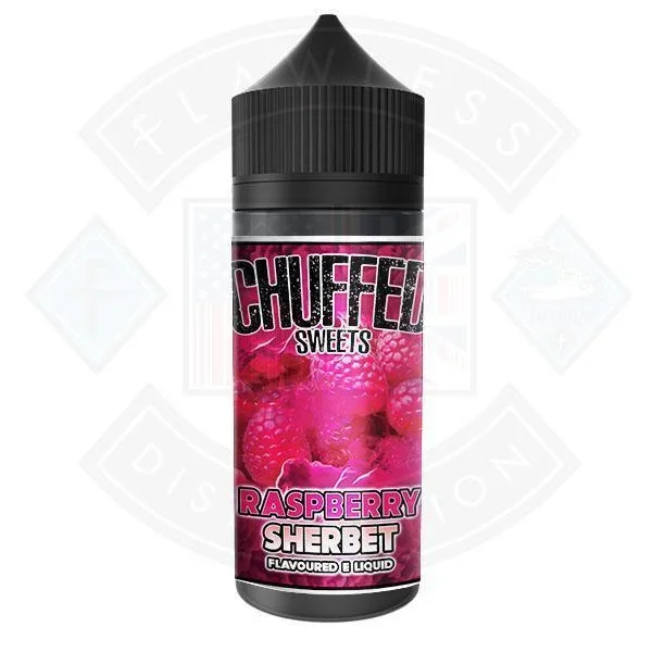 Chuffed Sweets – Raspberry Sherbet 0mg 100ml Shortfill E-Liquid