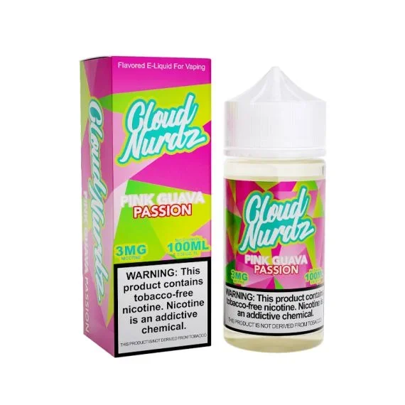 CLOUD NURDZ – PINK GUAVA PASSIONFRUIT – 100ML