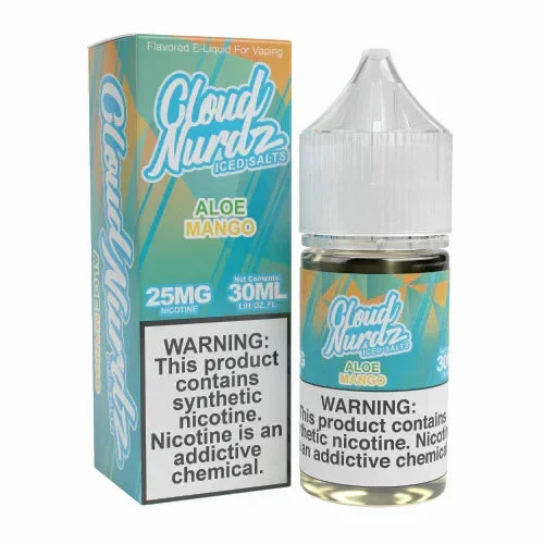 CLOUD NURDZ SALTS – ALOE GRAPE ICE – 30ML