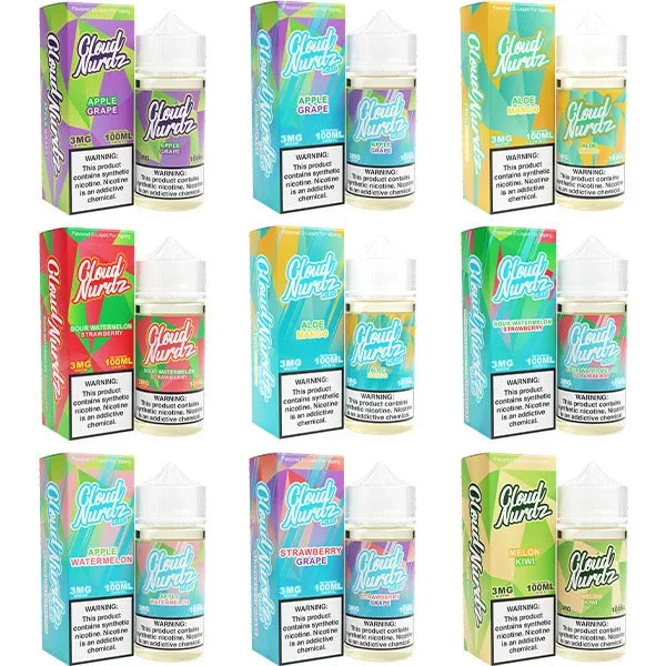 Cloud Nurdz Series E-Liquid 100mL 6mg (Freebase)