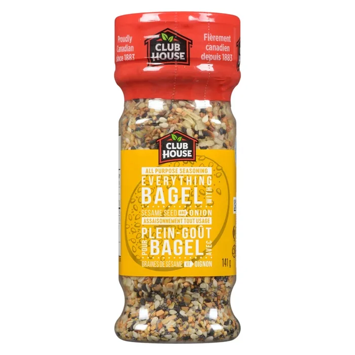 Club House Everything Bagel with Sesame Seed and Onion All Purpose Seasoning, 141-g