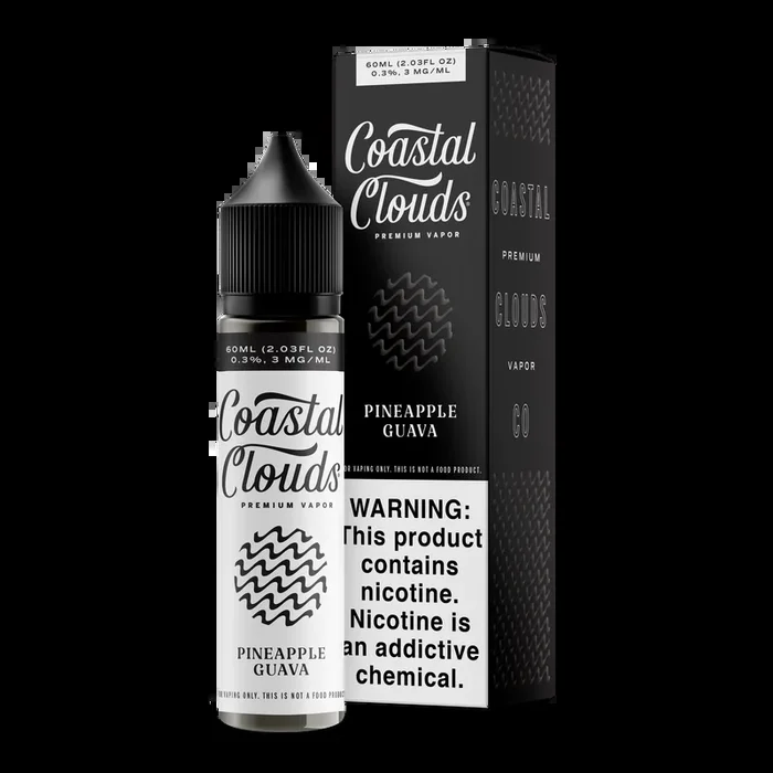 COASTAL CLOUDS 60ML E-JUICE – PINEAPPLE GUAVA