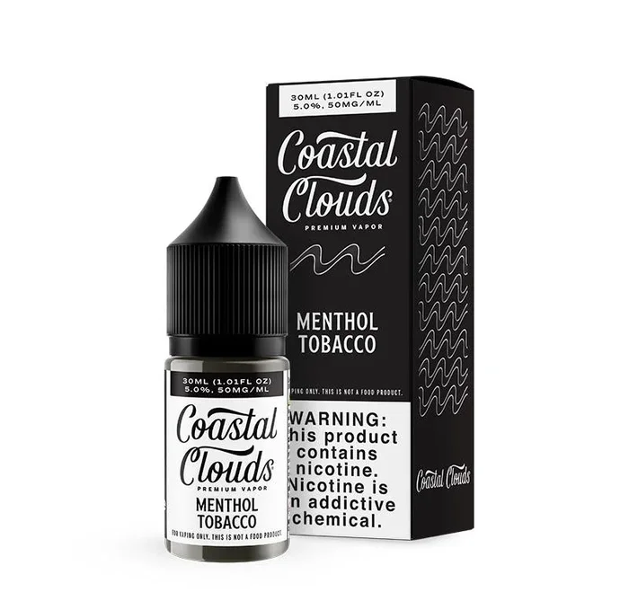 Coastal Clouds Salt Menthol Tobacco eJuice