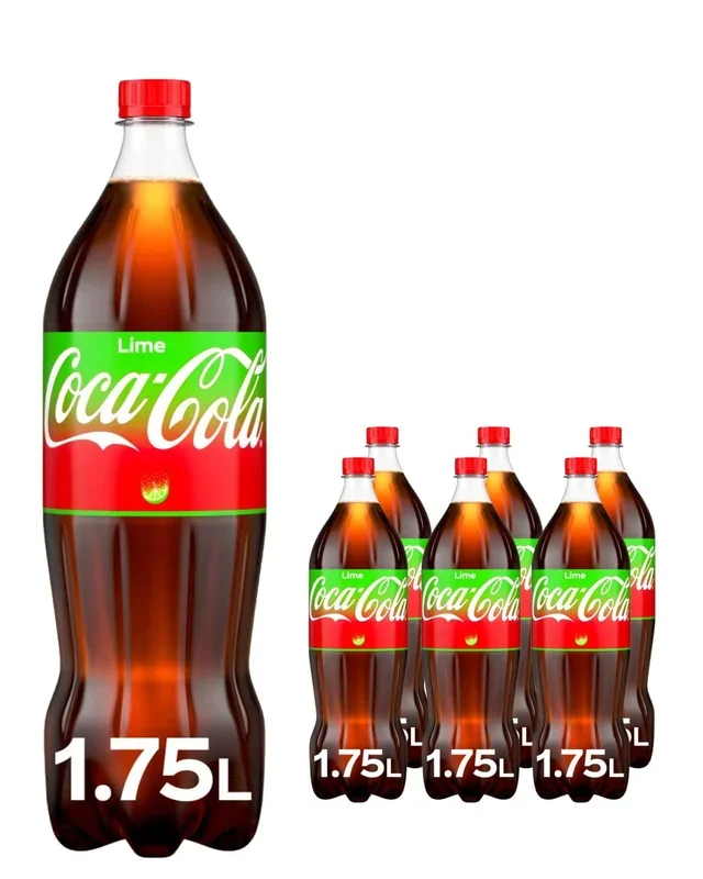 Coca Cola Lime Multipack, 6 x 1.75 L