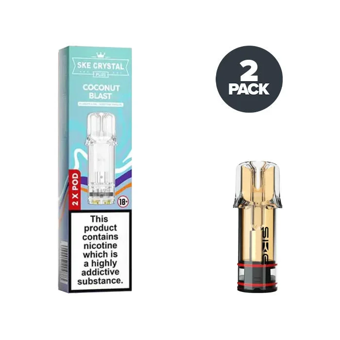 Coconut Blast SKE Crystal Plus Pre-filled Pods