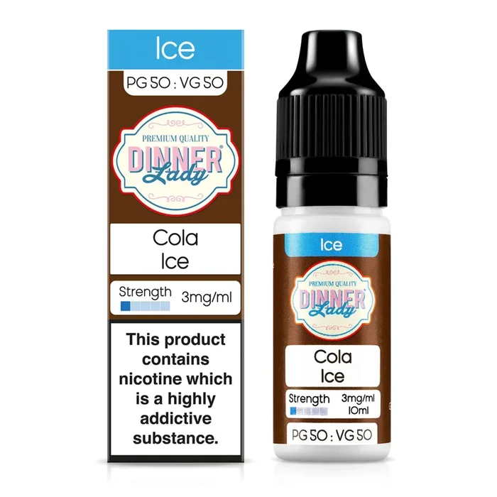 Cola Ice 10ml 50/50 E-Liquid By Dinner Lady