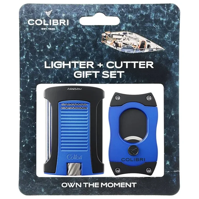 Colibri Daytona Lighter + S-Cut Gift Set