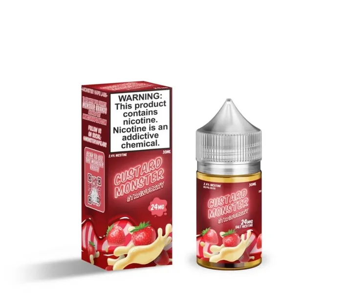 Custard Monster Salt Strawberry eJuice