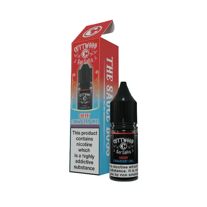 Cuttwood Bar Salts Cherry Strawberry Chill 10ml Nicotine Salt E-Liquid