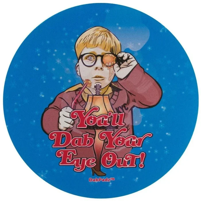 DabPadz 8 ” Round Fabric Top 1/4 ” Thick – You’ll Dab Your Eye Out!