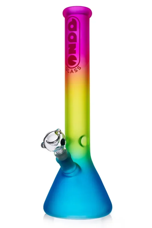 Daze Glass 16 ” Rainbow Color Beaker Bong