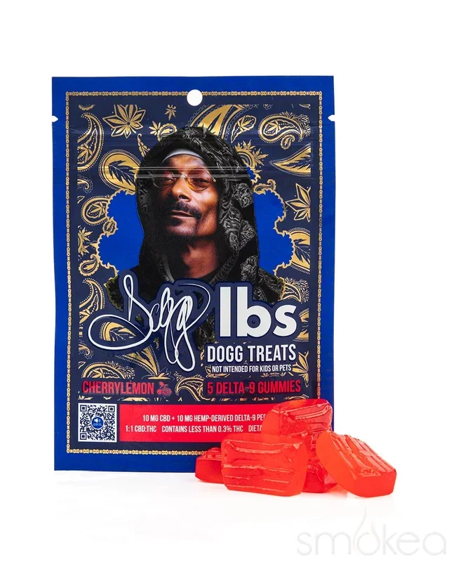 Dogg lbs Delta 9 Dogg Treats Gummies – Cherry Lemon