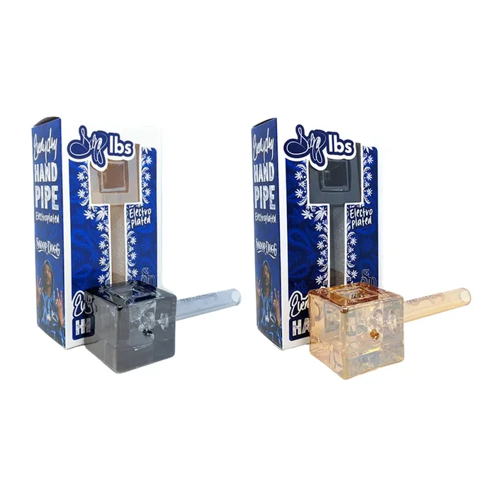 Dogg Lbs (Hand Pipe) 4 ” Everyday Electro Plated Cube