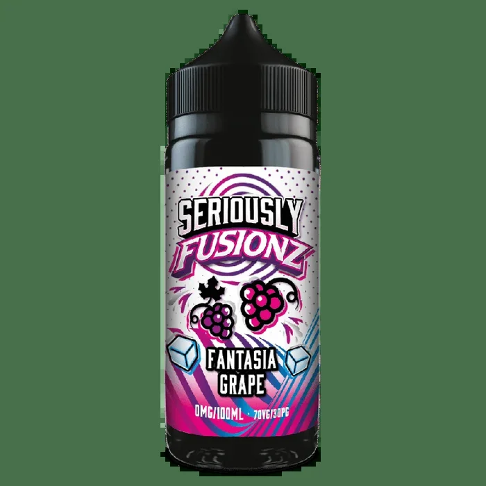 Doozy Seriously Fusionz 100ml E-Liquid Shortfill Fantasia Grape
