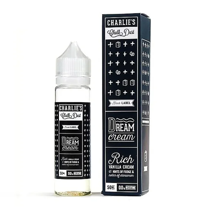Dream Cream 50ml Shortfill E-Liquid By Charlie’s Chalk Dust