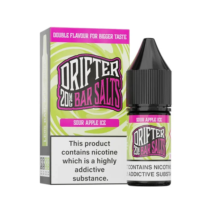 Drifter Bar Salt Sour Apple Ice Nicotine Salt E-Liquid 10ml