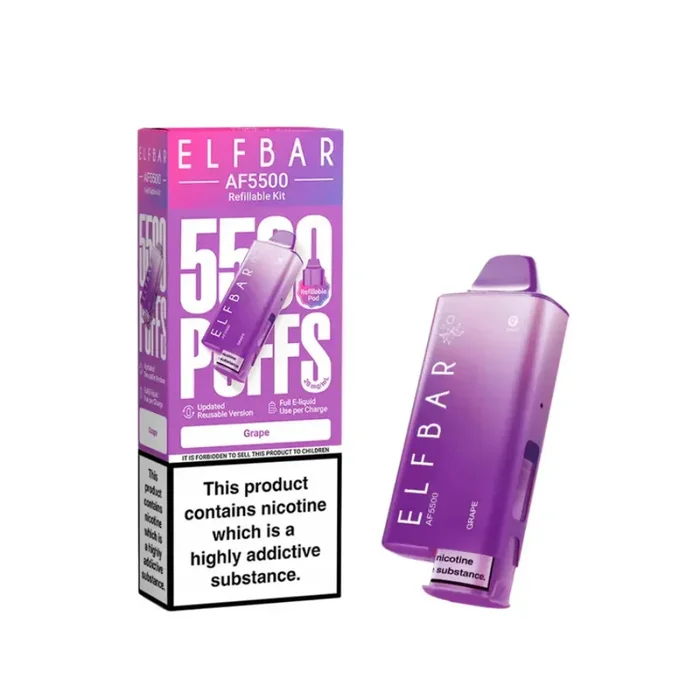 Elf Bar AF5500 Prefilled Kit Grape