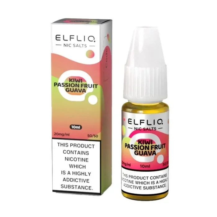 Elf Bar Elfliq Kiwi Passion Fruit Guava 10ml Nicotine Salt