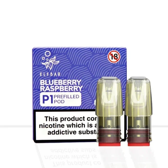 Elf Bar Mate P1 Blueberry Raspberry Vape Pods