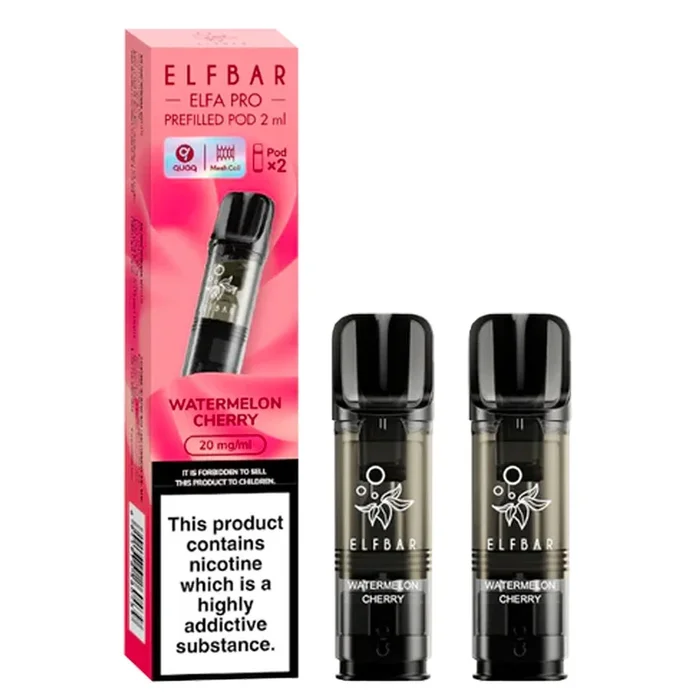 Elf Bar Watermelon Cherry Elfa Pro Prefilled Pod