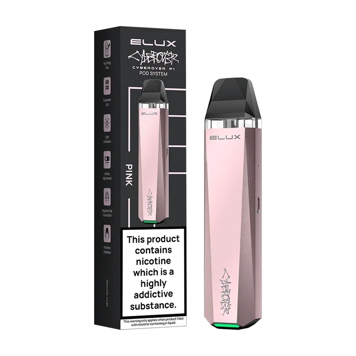 Elux Cyberover P1 Refillable Pod System | Pod Kit with Reusable Cartridge